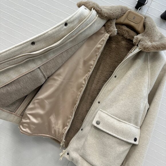 Brunello cucinelli Sheepskin insert jacket - Picture 7 of 11
